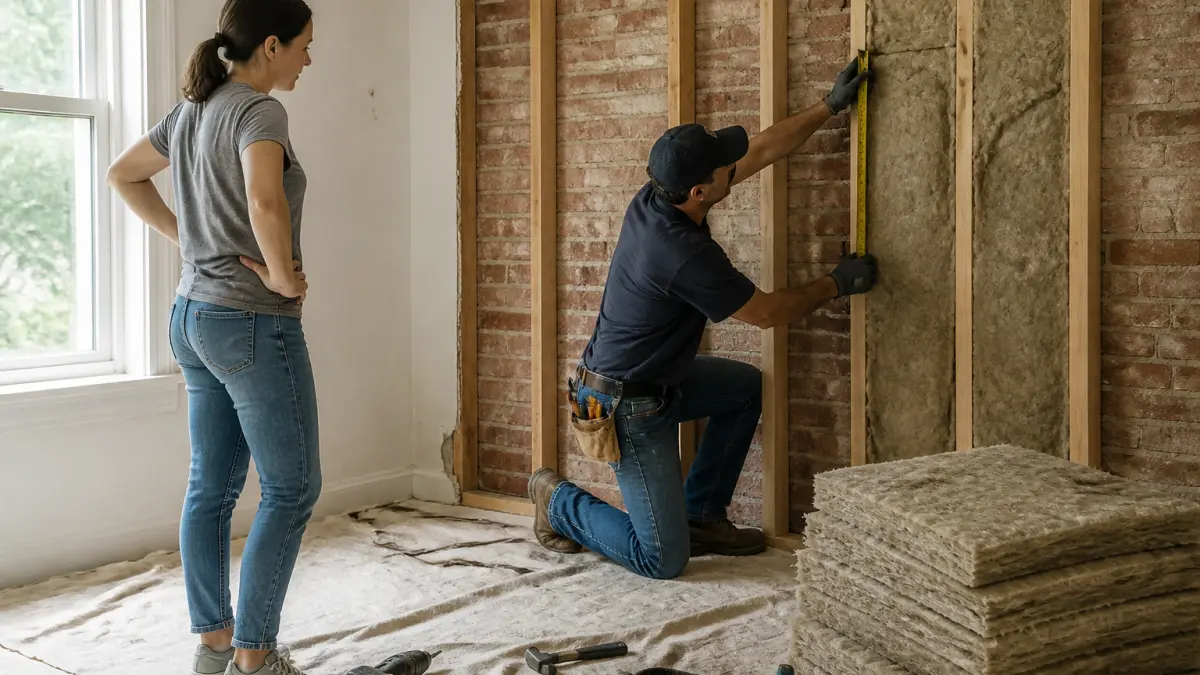 Isolation des murs par l'intérieur : quelle épaisseur choisir ?