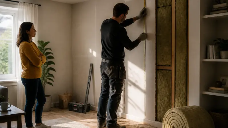 Isolation des murs par l'intérieur : quelle épaisseur choisir ?